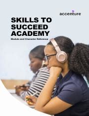 Skills to Succeed Academy Module Guide and Diagnostic.